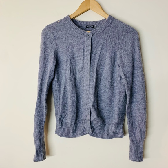 Magaschoni Sweaters - Magaschoni Cashmere Cardigan Sweater Grey size S *flawed*